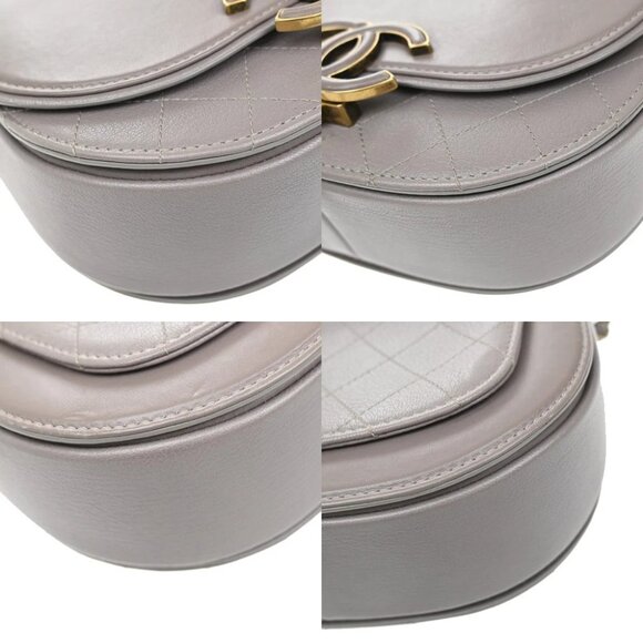 CHANEL CC Coco Curve Matelasse Chain Shoulder Hand Bag Leather PE GHW 397RL240 - Picture 16 of 16